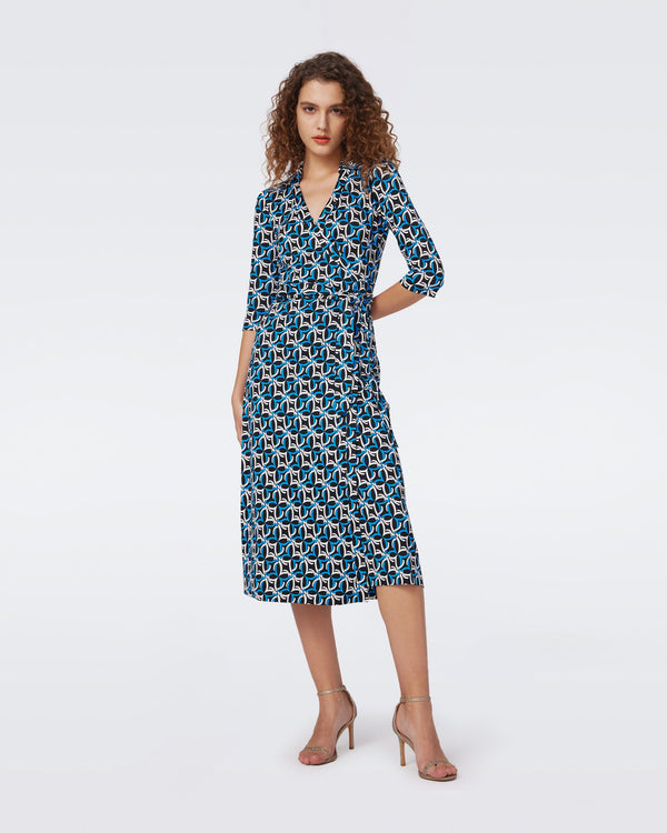 DVF ABIGAIL MIDI DRESS