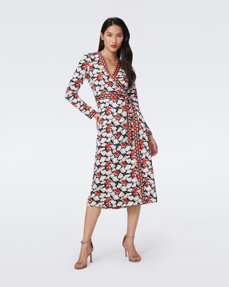 Danica Silk Jersey Wrap Dress