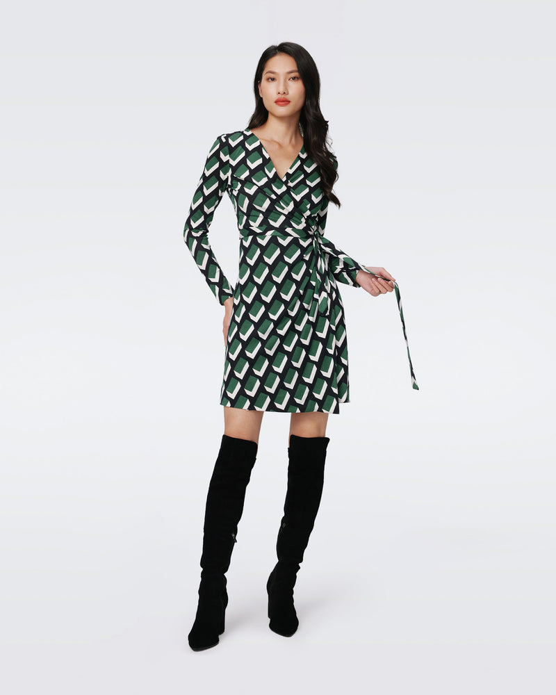 Jazmine Silk Jersey Wrap Dress