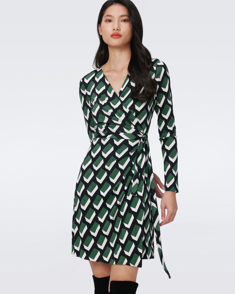 Jazmine Silk Jersey Wrap Dress