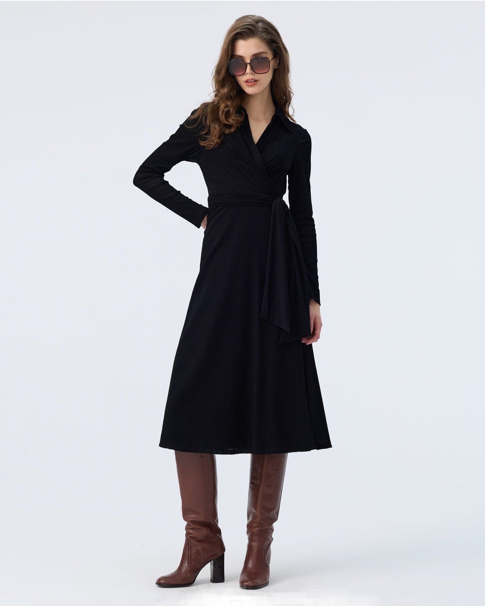 DVF PHOENIX CORDUROY DRESS