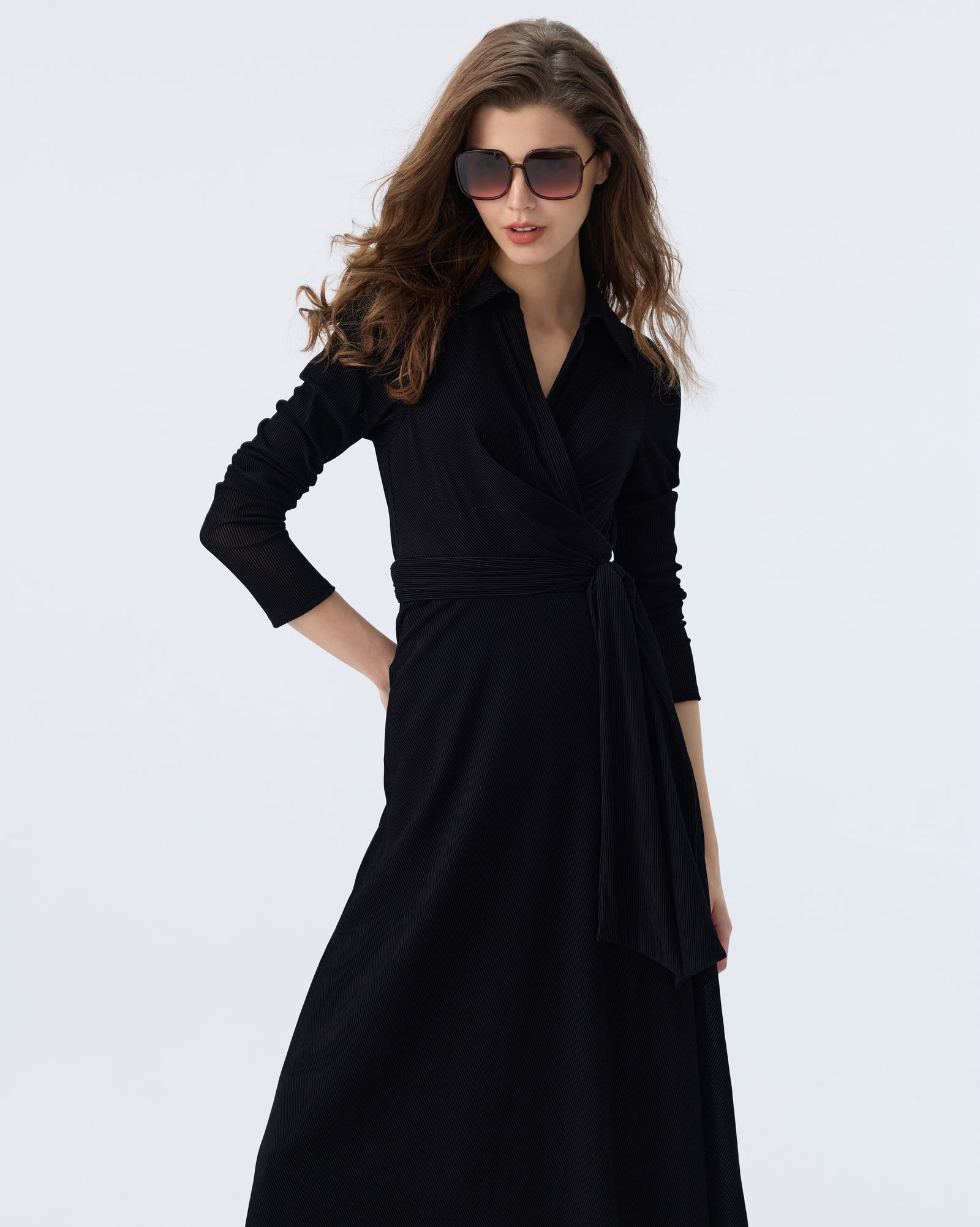 DVF PHOENIX CORDUROY DRESS
