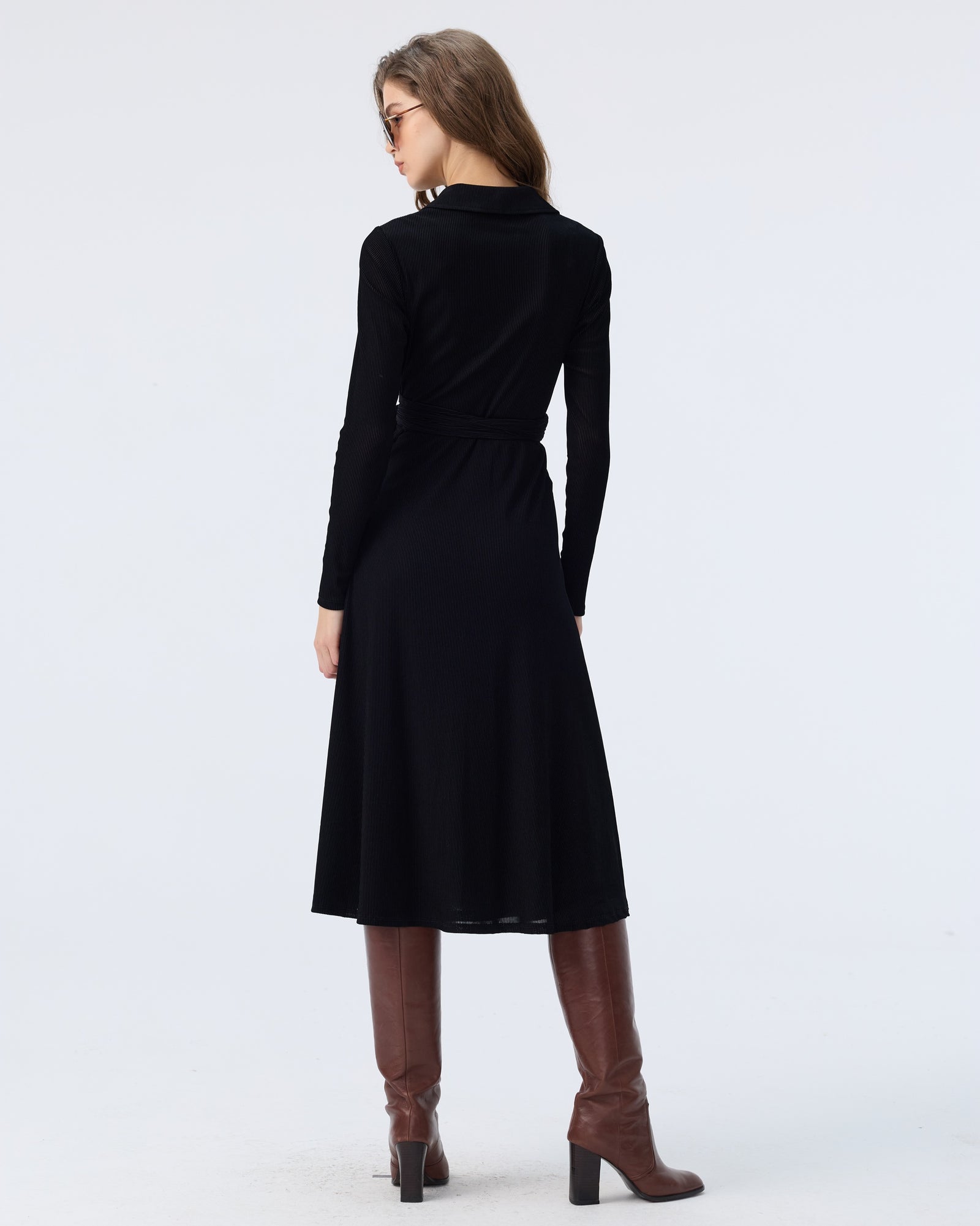 DVF PHOENIX CORDUROY DRESS
