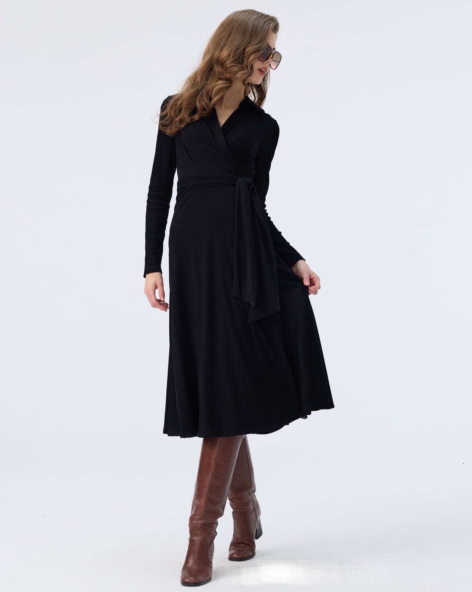 DVF PHOENIX CORDUROY DRESS