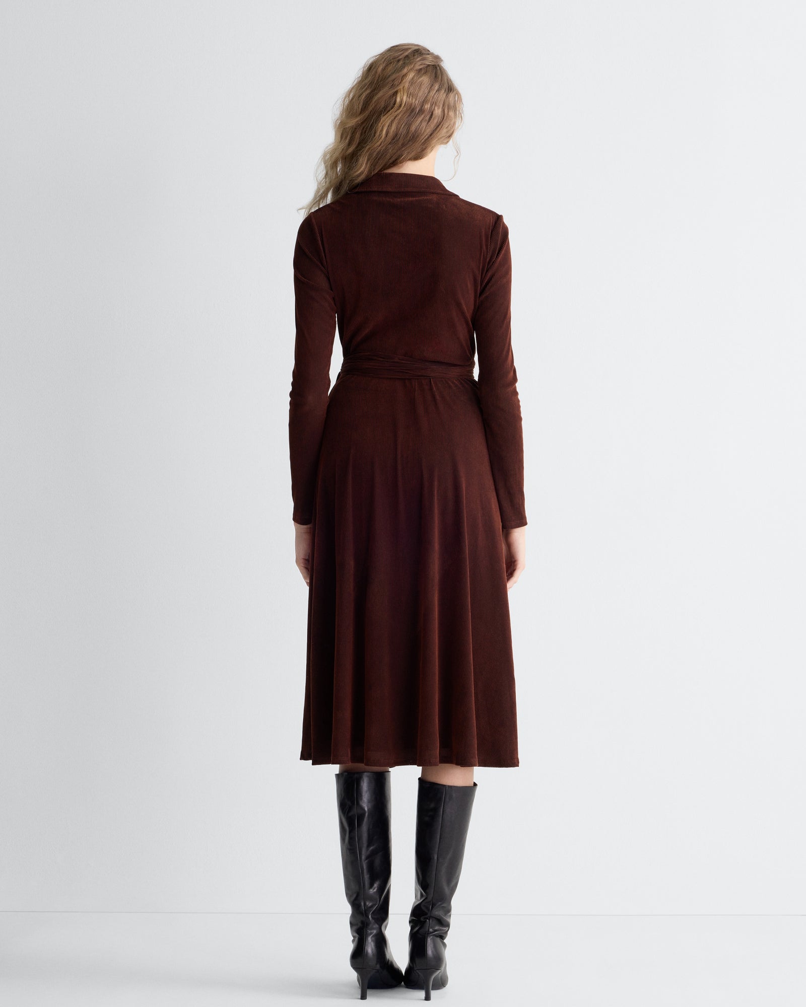 DVF PHOENIX CORDUROY DRESS
