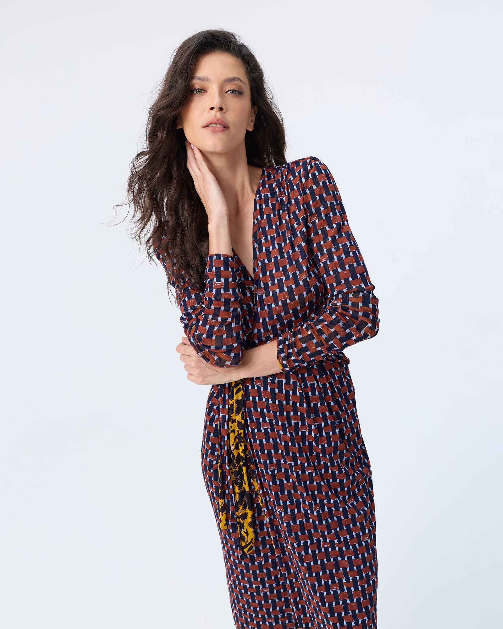 DVF BRENDAN REVERSIBLE DRESS