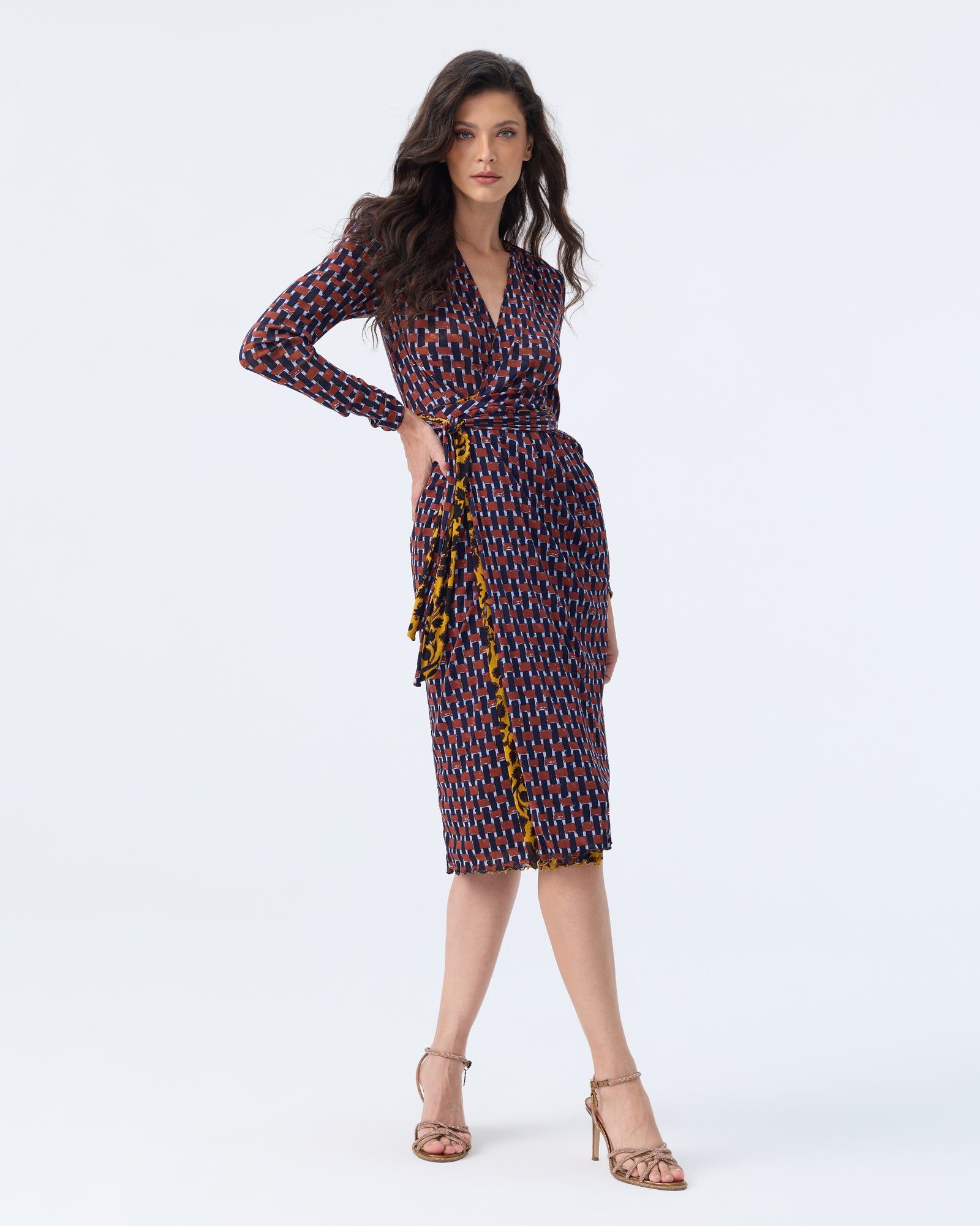 DVF BRENDAN REVERSIBLE DRESS