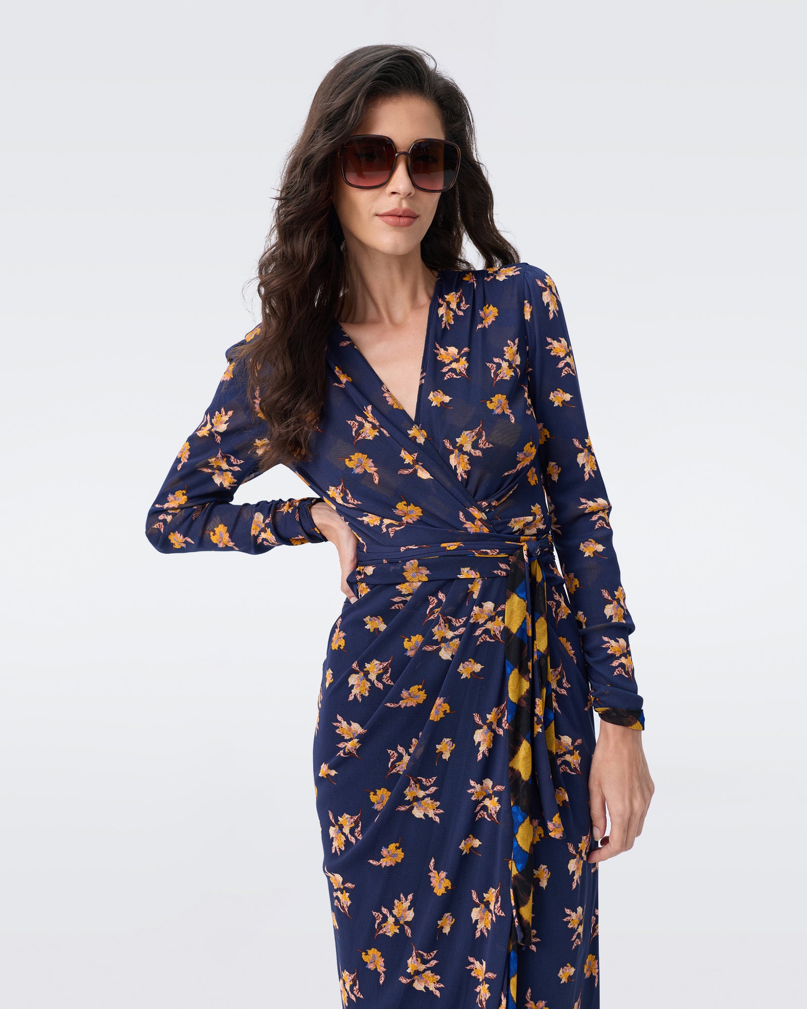 DVF BRENDAN REVERSIBLE DRESS