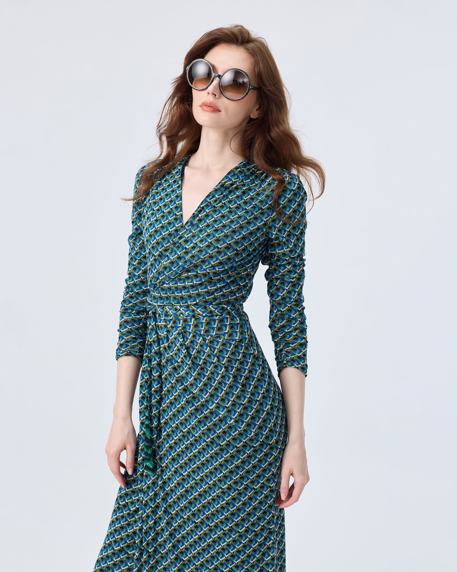 DVF BRENDAN REVERSIBLE DRESS