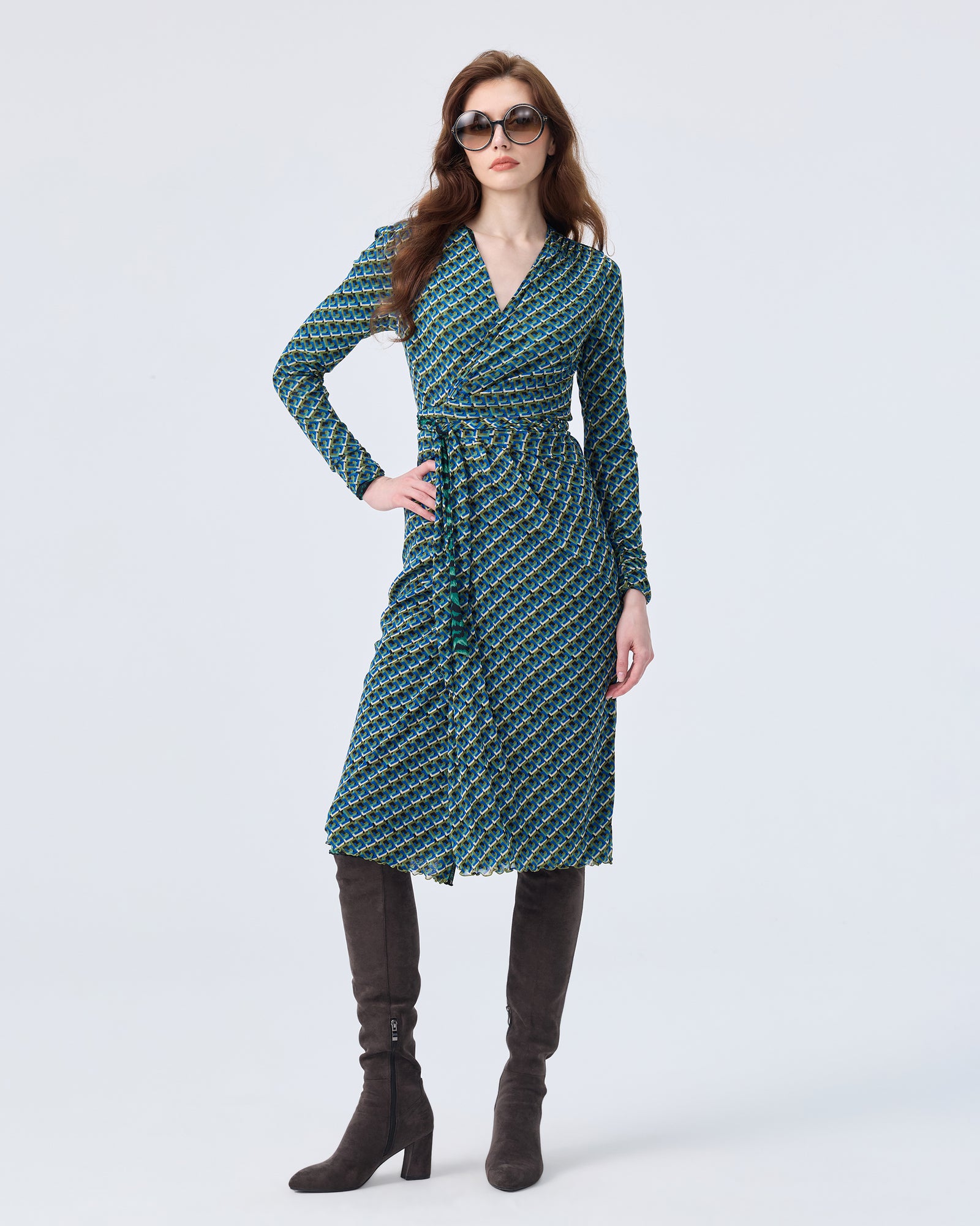 DVF BRENDAN REVERSIBLE DRESS