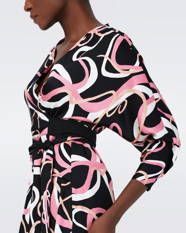 Mikah Faux Wrap Dress