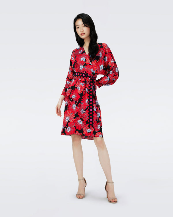 Mikah Faux Wrap Dress