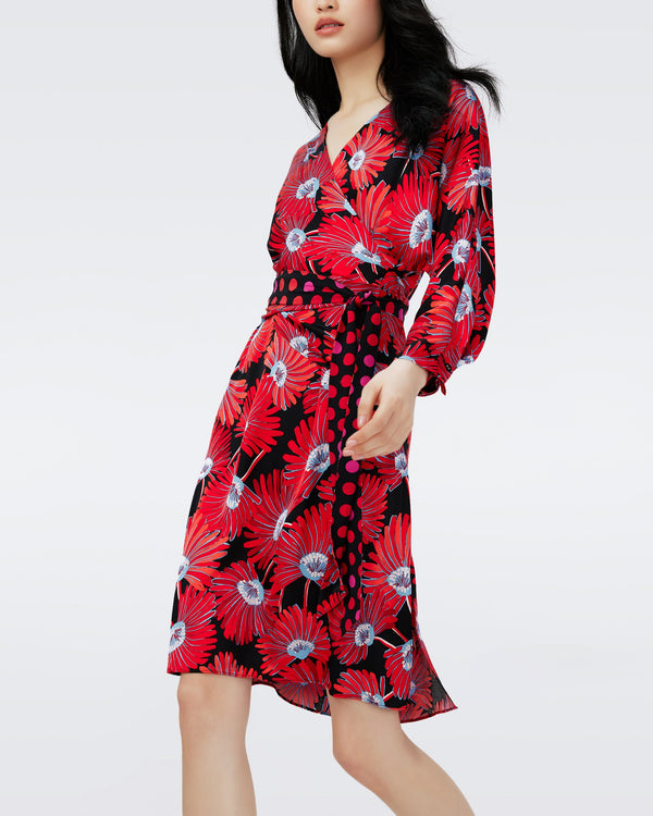 Mikah Faux Wrap Dress