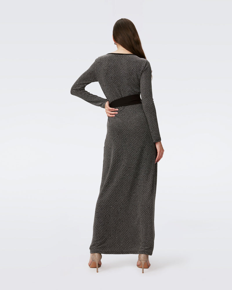 DVF SIMONA DRESS in GREY