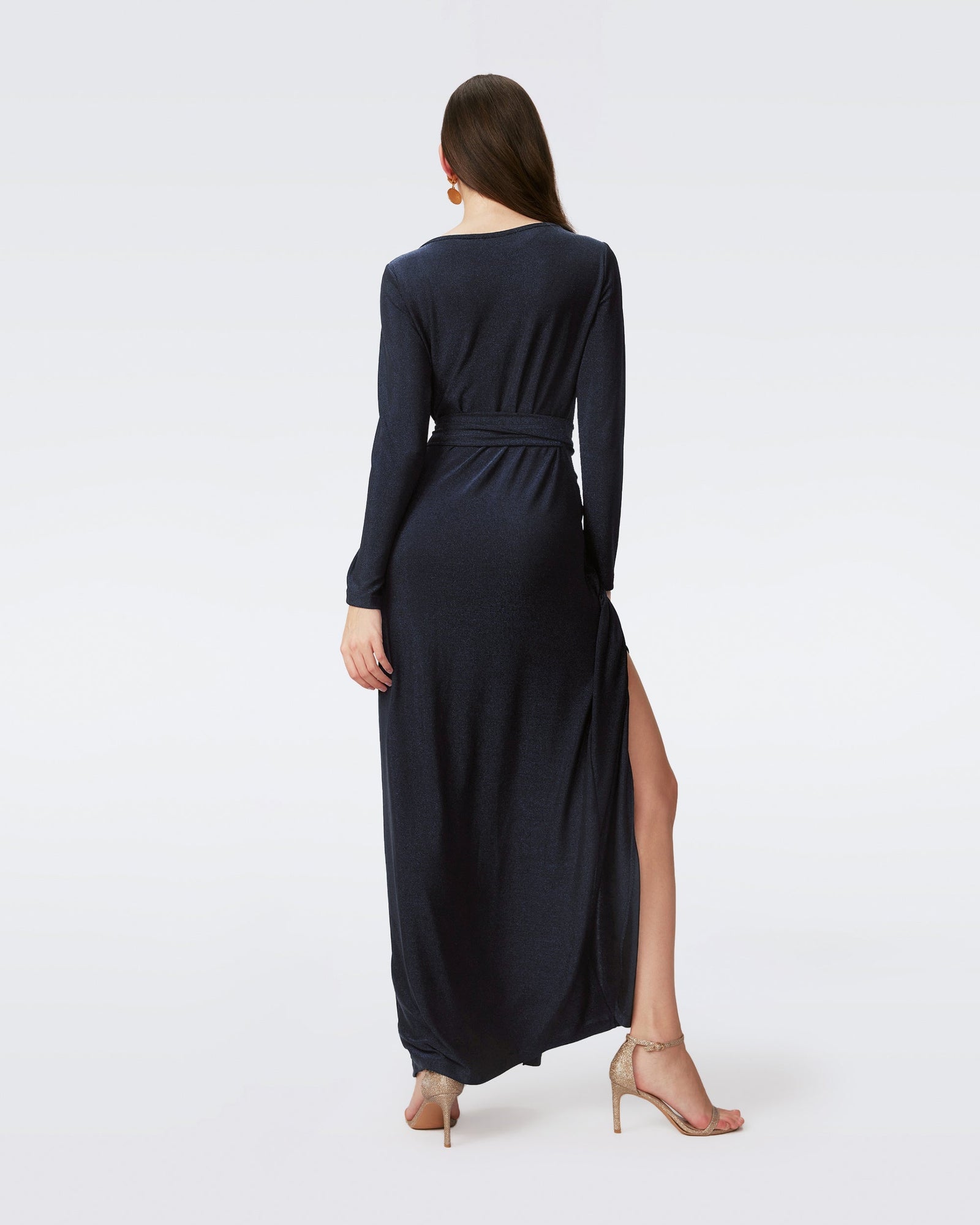 Simona Faux Wrap Dress