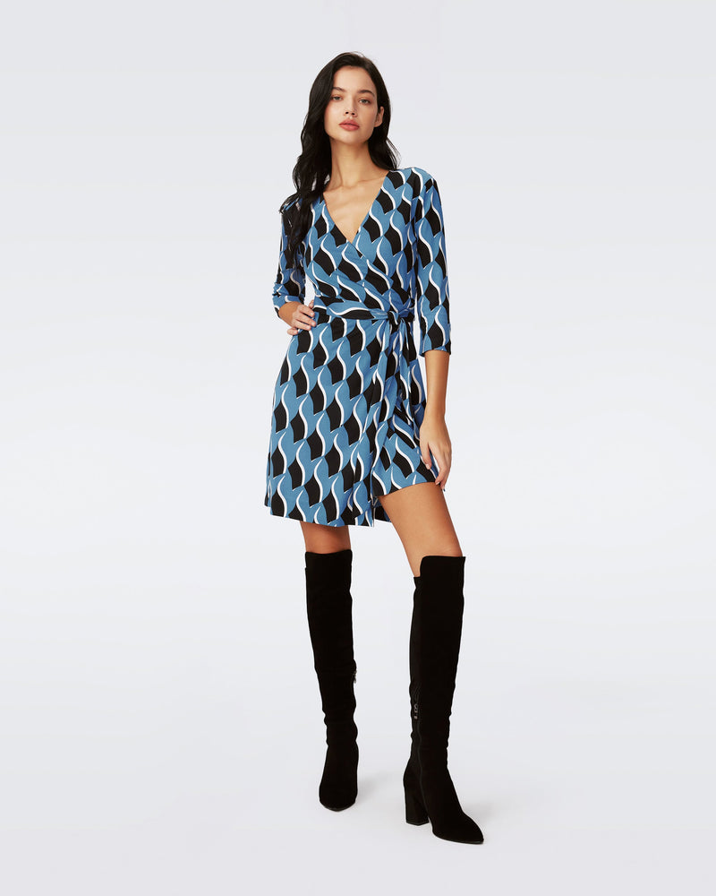 Julian Silk Jersey Wrap Dress