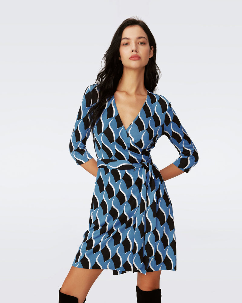 Julian Silk Jersey Wrap Dress