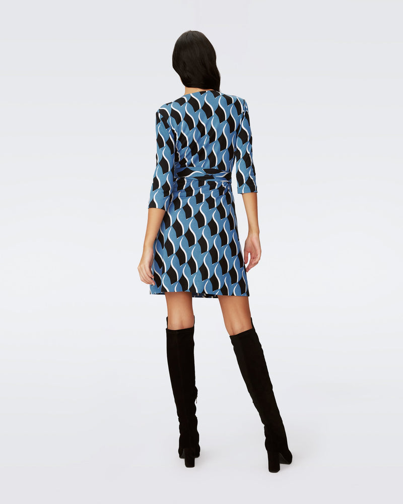 Julian Silk Jersey Wrap Dress