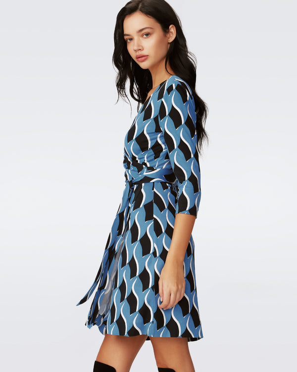 Julian Silk Jersey Wrap Dress