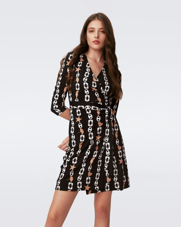 Julian Silk Jersey Wrap Dress