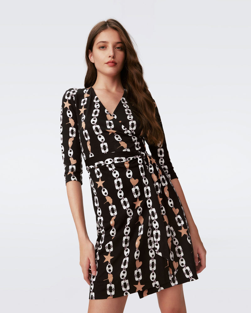 Julian Silk Jersey Wrap Dress