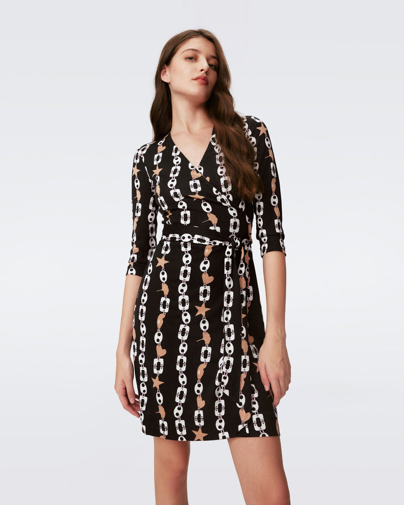 Julian Silk Jersey Wrap Dress