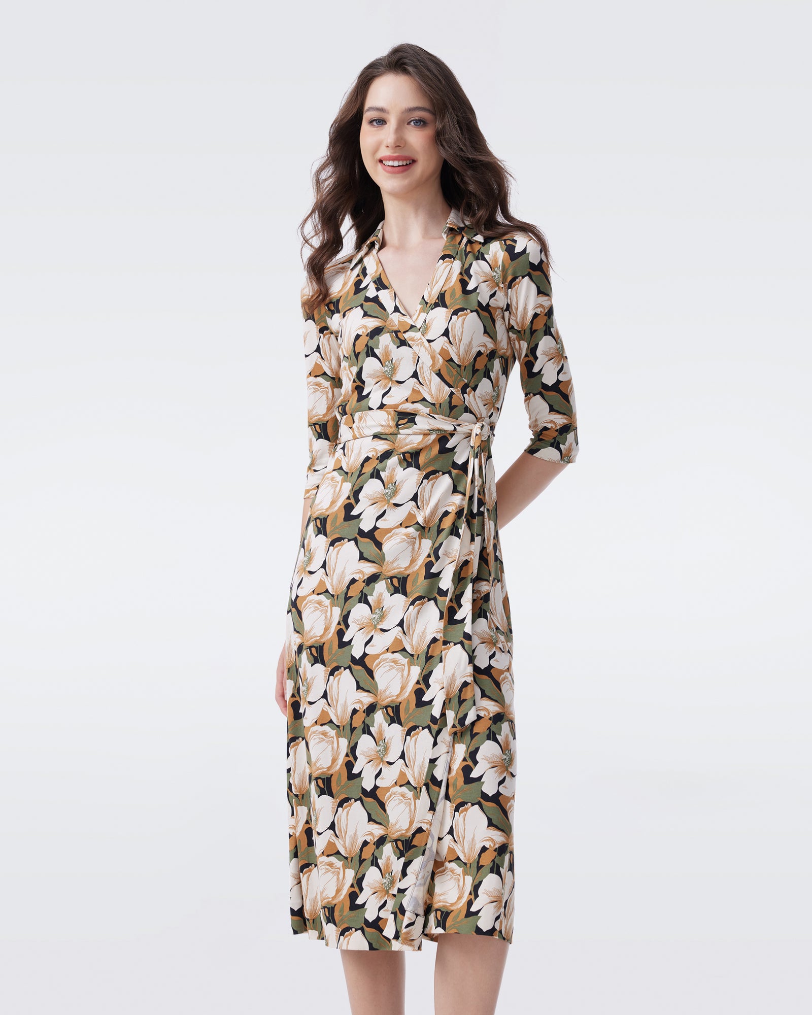DVF ABIGAIL MIDI DRESS