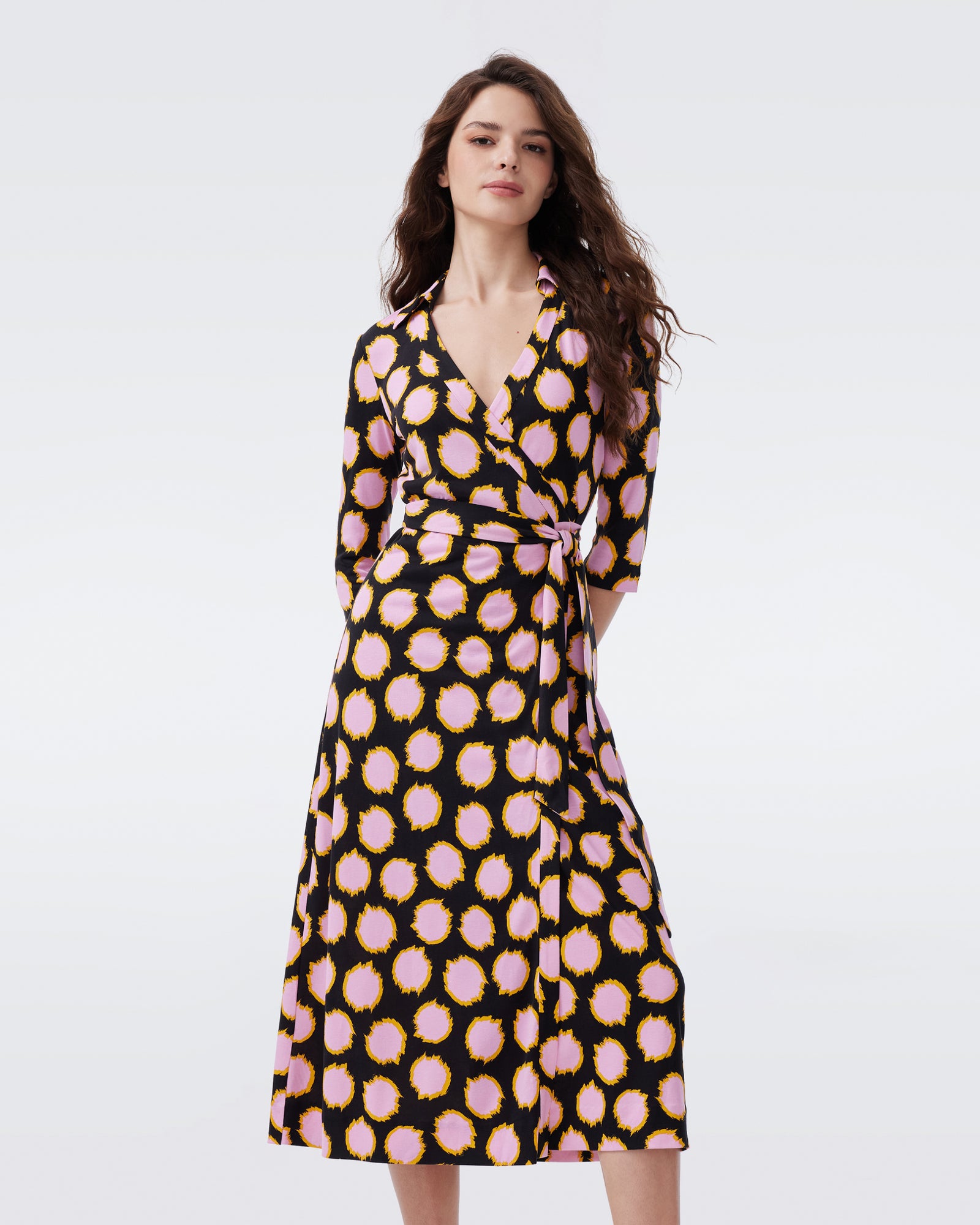 DVF ABIGAIL MIDI DRESS