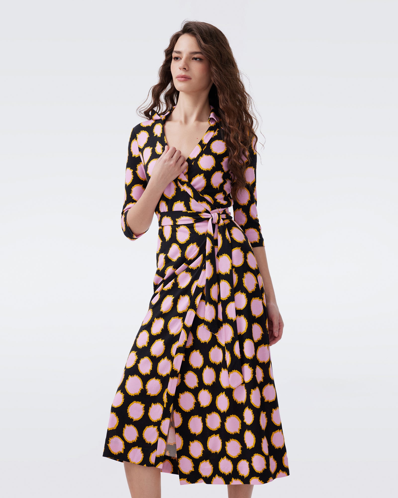 DVF ABIGAIL MIDI DRESS