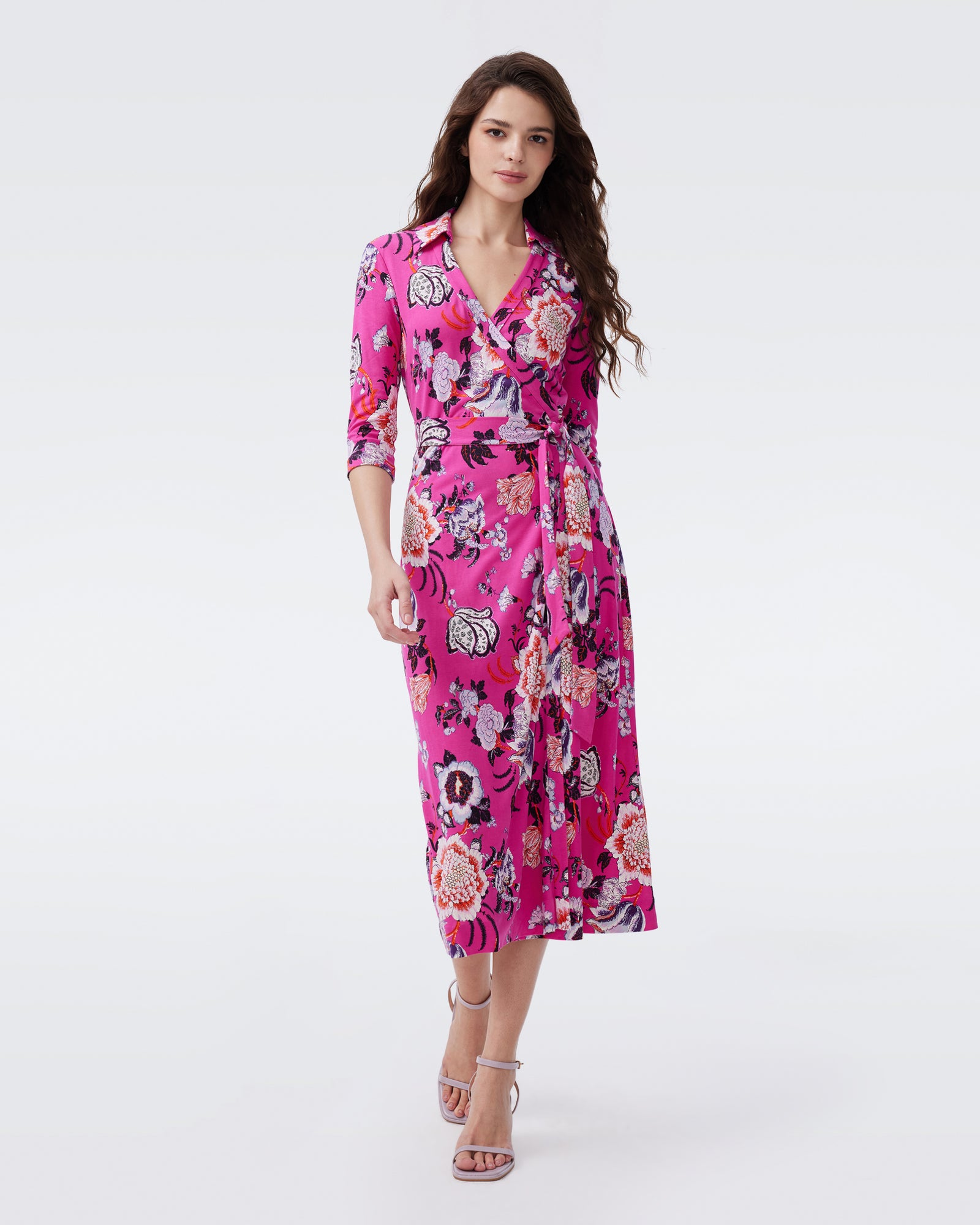 DVF ABIGAIL MIDI DRESS