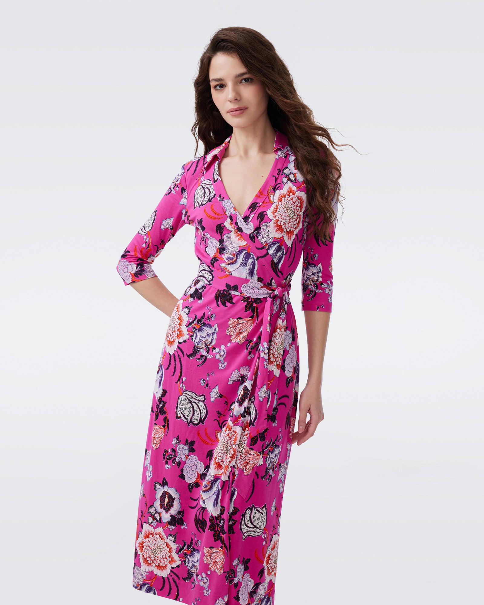 DVF ABIGAIL MIDI DRESS