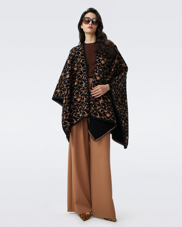 DVF FINNIE REVERSIBLE SCARF