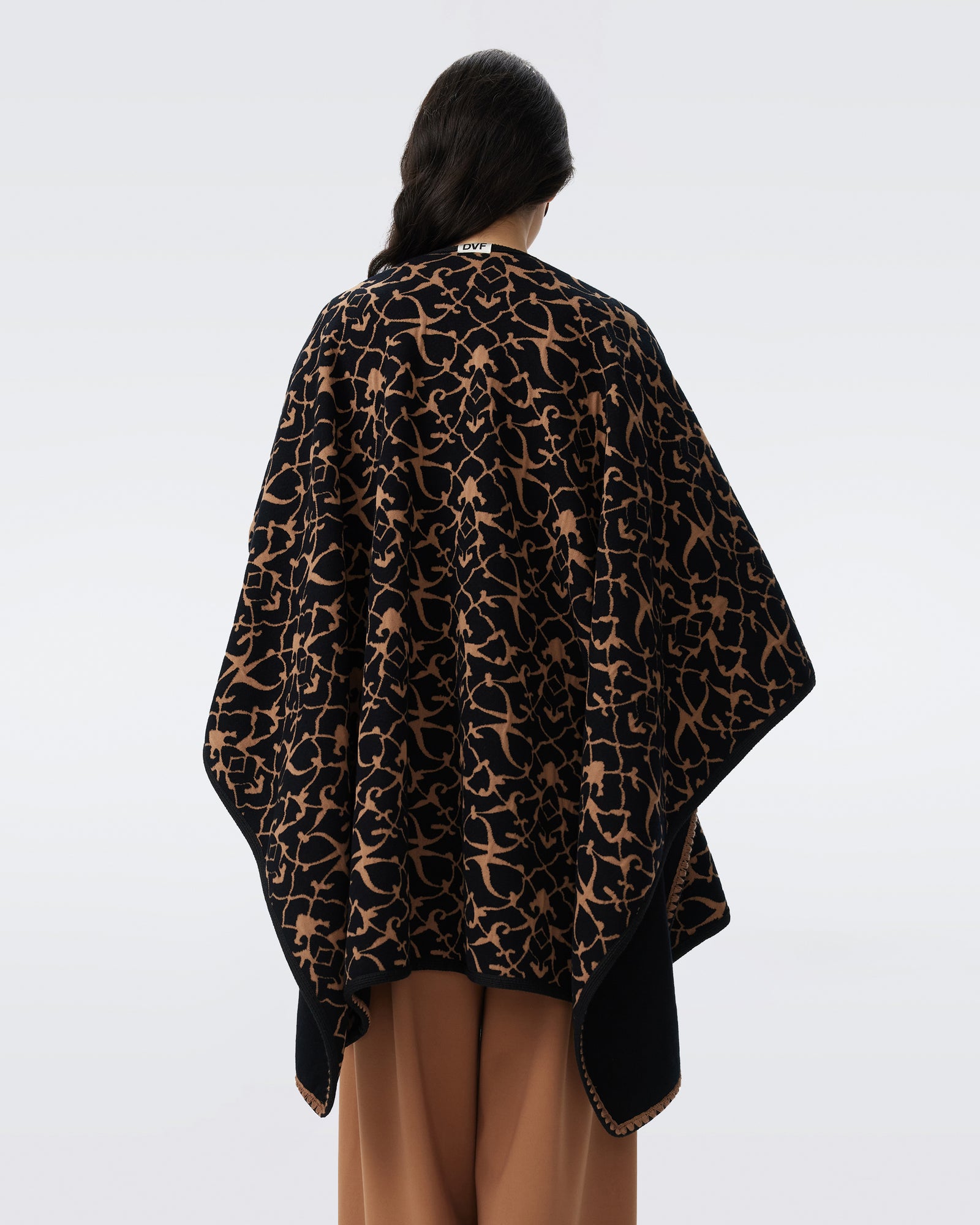 DVF FINNIE REVERSIBLE SCARF