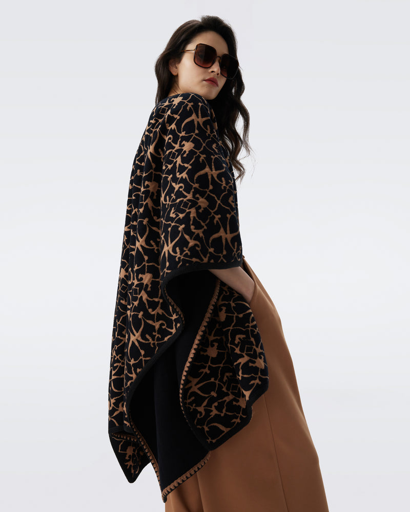 DVF FINNIE REVERSIBLE SCARF