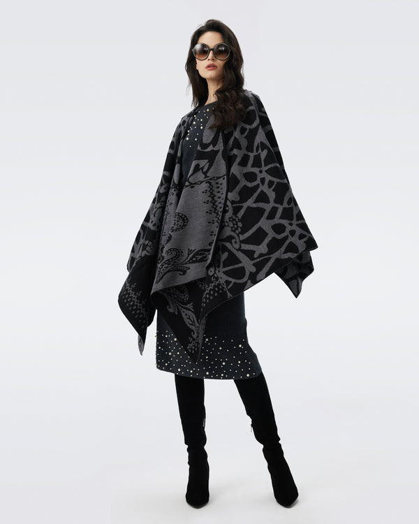 DVF FREYA REVERSIBLE SCARF