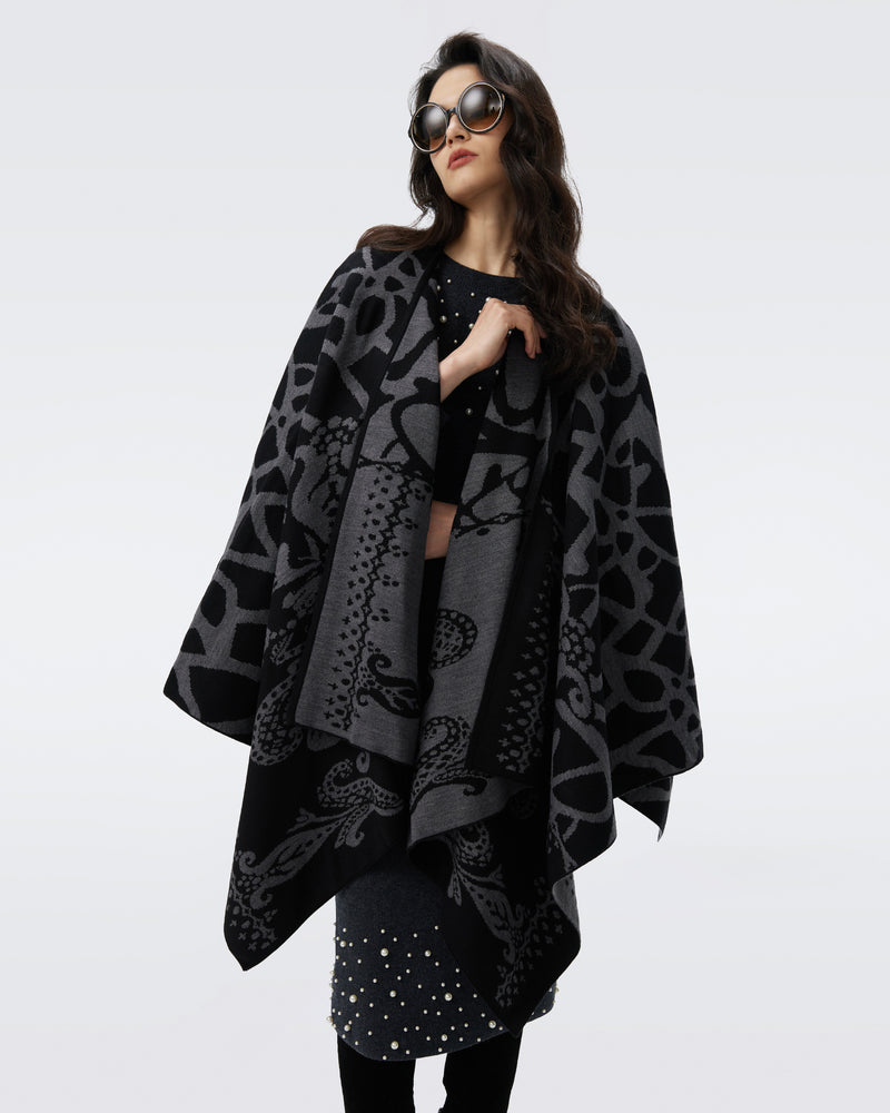 DVF FREYA REVERSIBLE SCARF