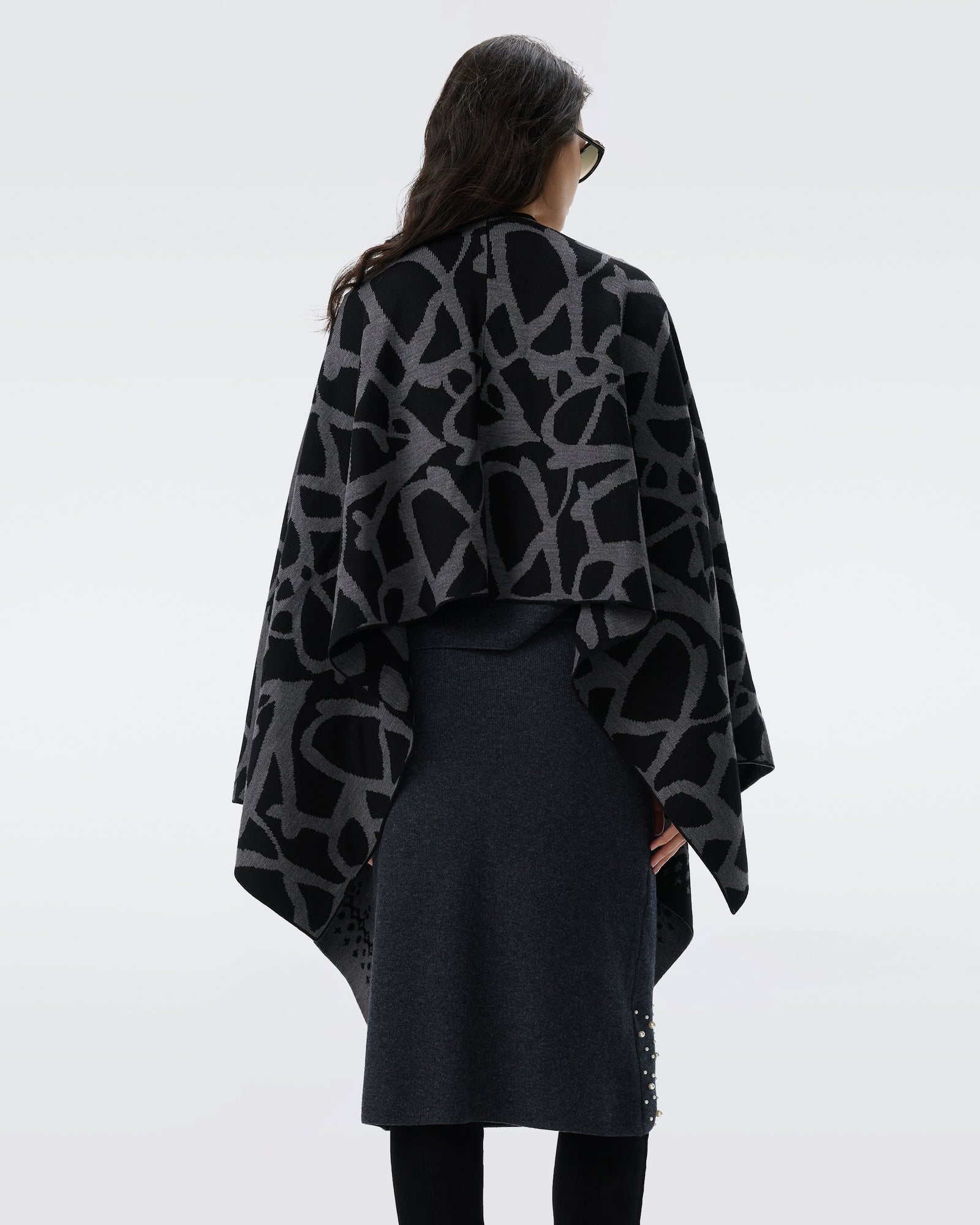 DVF FREYA REVERSIBLE SCARF