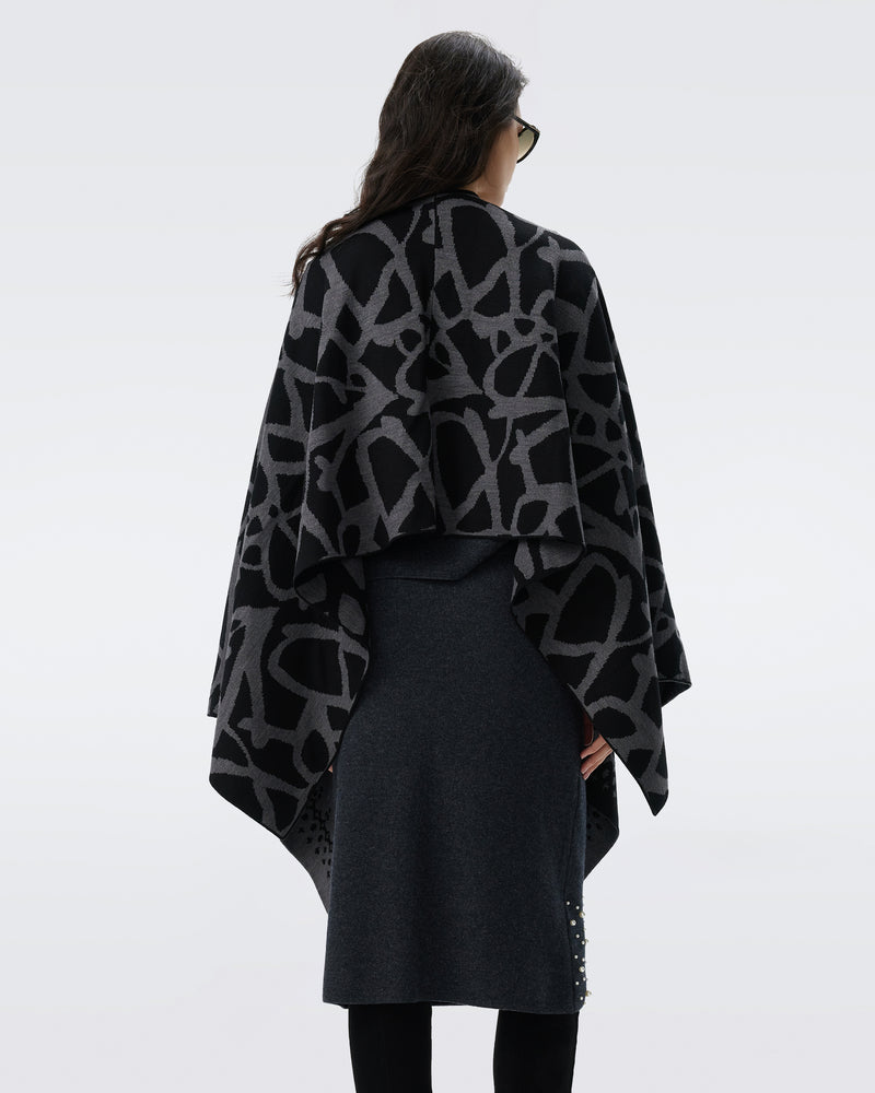 DVF FREYA REVERSIBLE SCARF