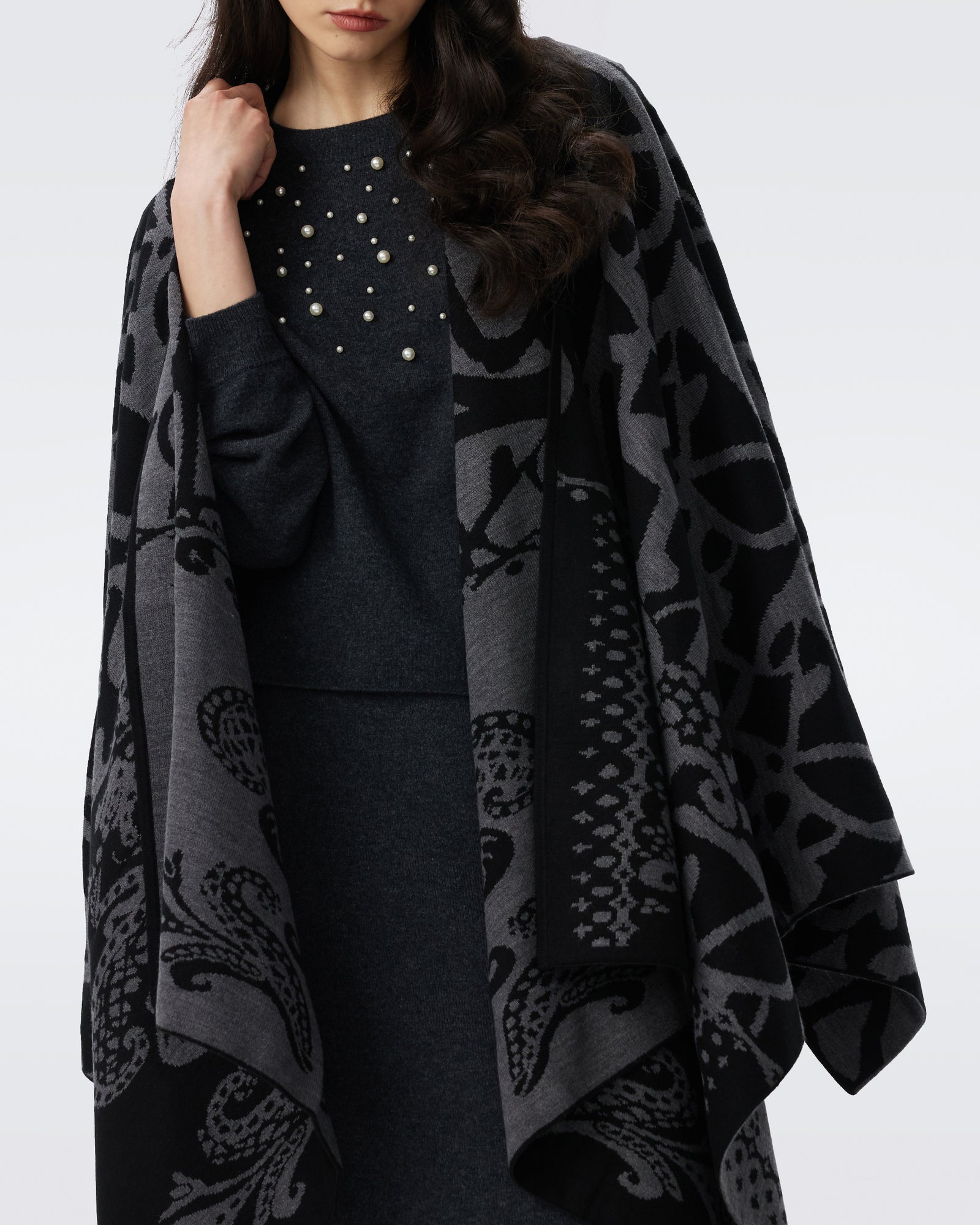 DVF FREYA REVERSIBLE SCARF