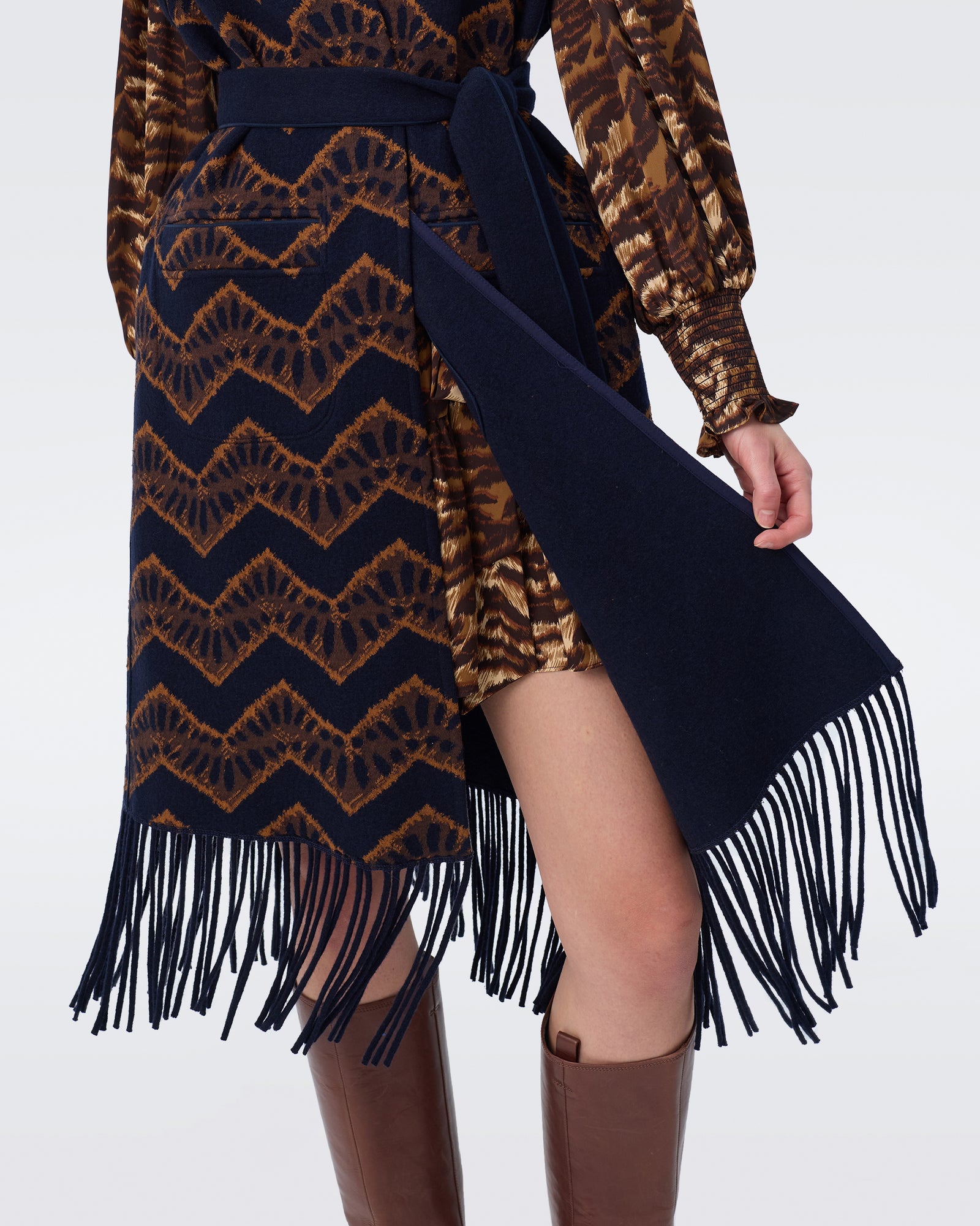 DVF ZONA REVERSIBLE JACKET