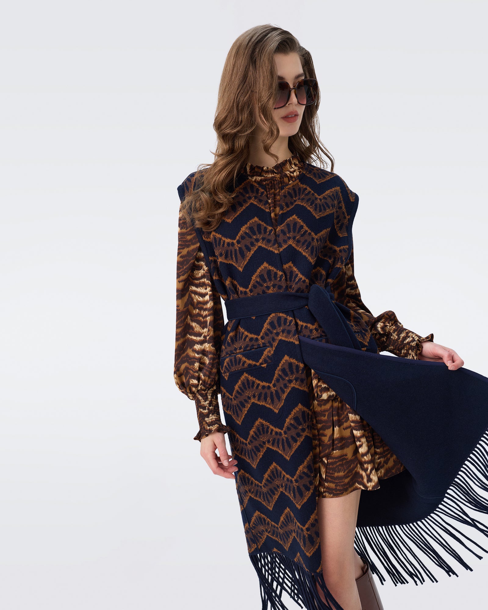 DVF ZONA REVERSIBLE JACKET