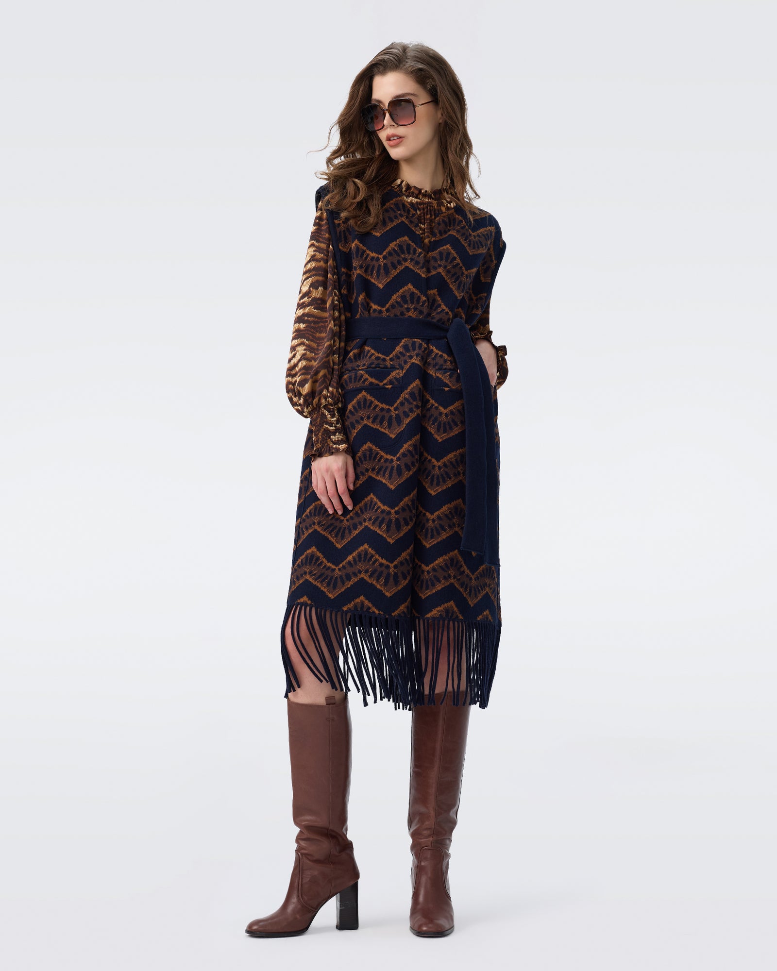 DVF ZONA REVERSIBLE JACKET