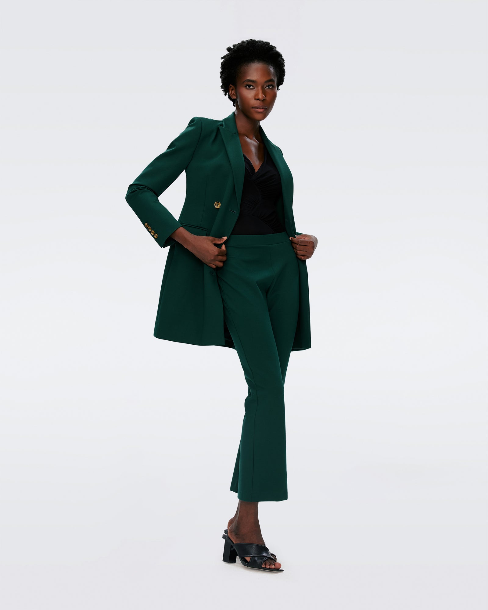 Dvf Virginia 綠夾克