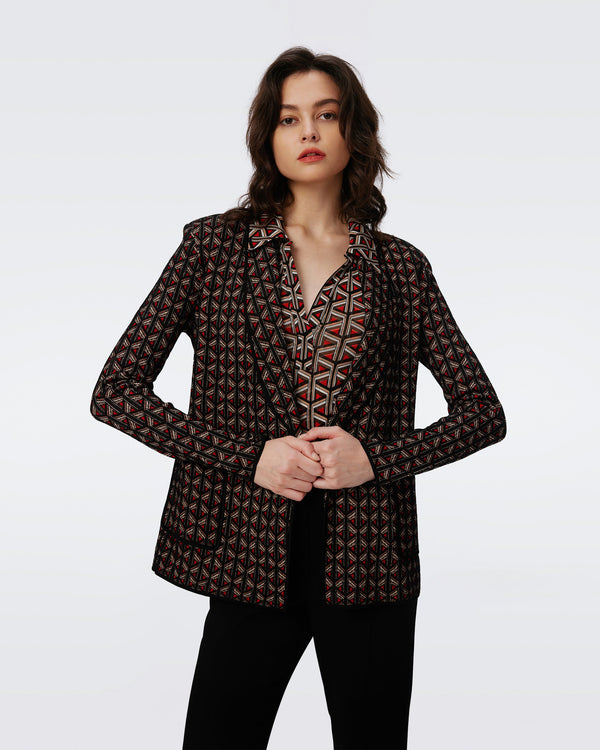 Trillian Knit Jacquard Jacket