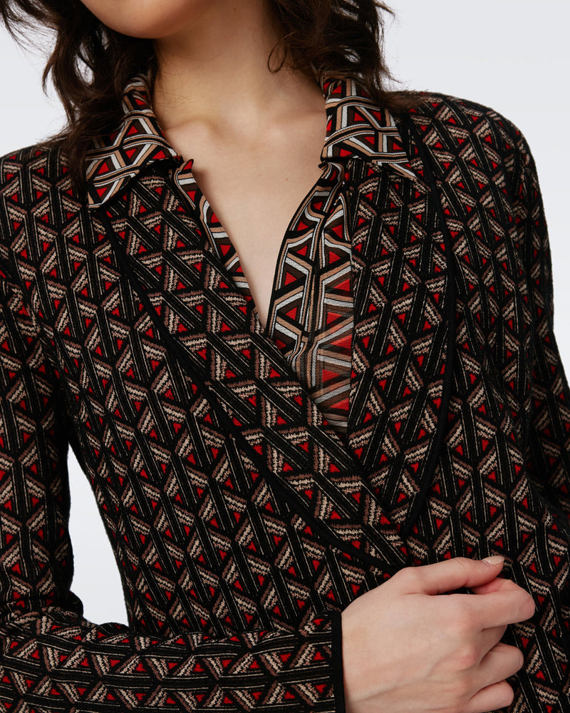 Trillian Knit Jacquard Jacket