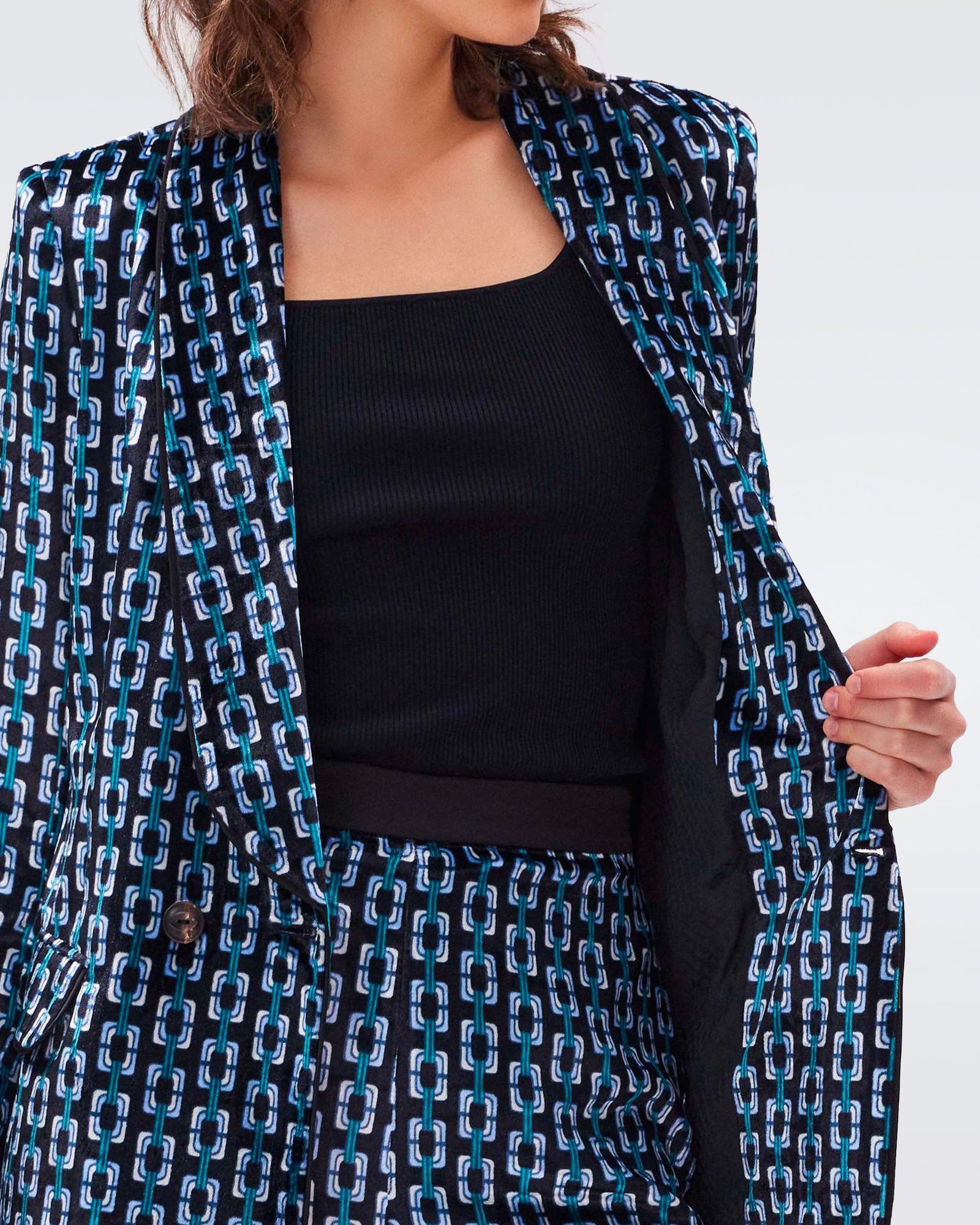 Chiana Velvet Jacket