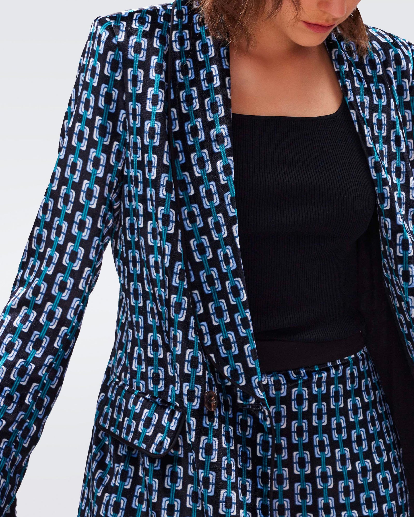 Chiana Velvet Jacket