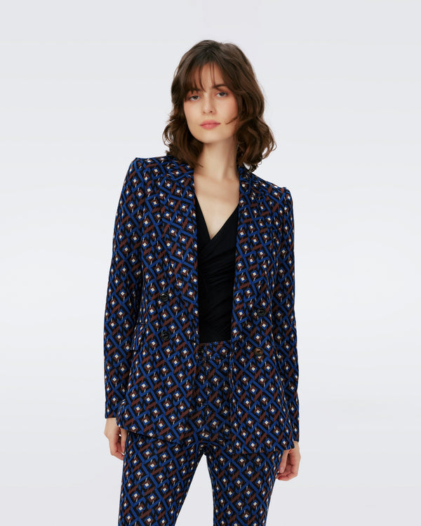 Bien Knit Jacquard Blazer