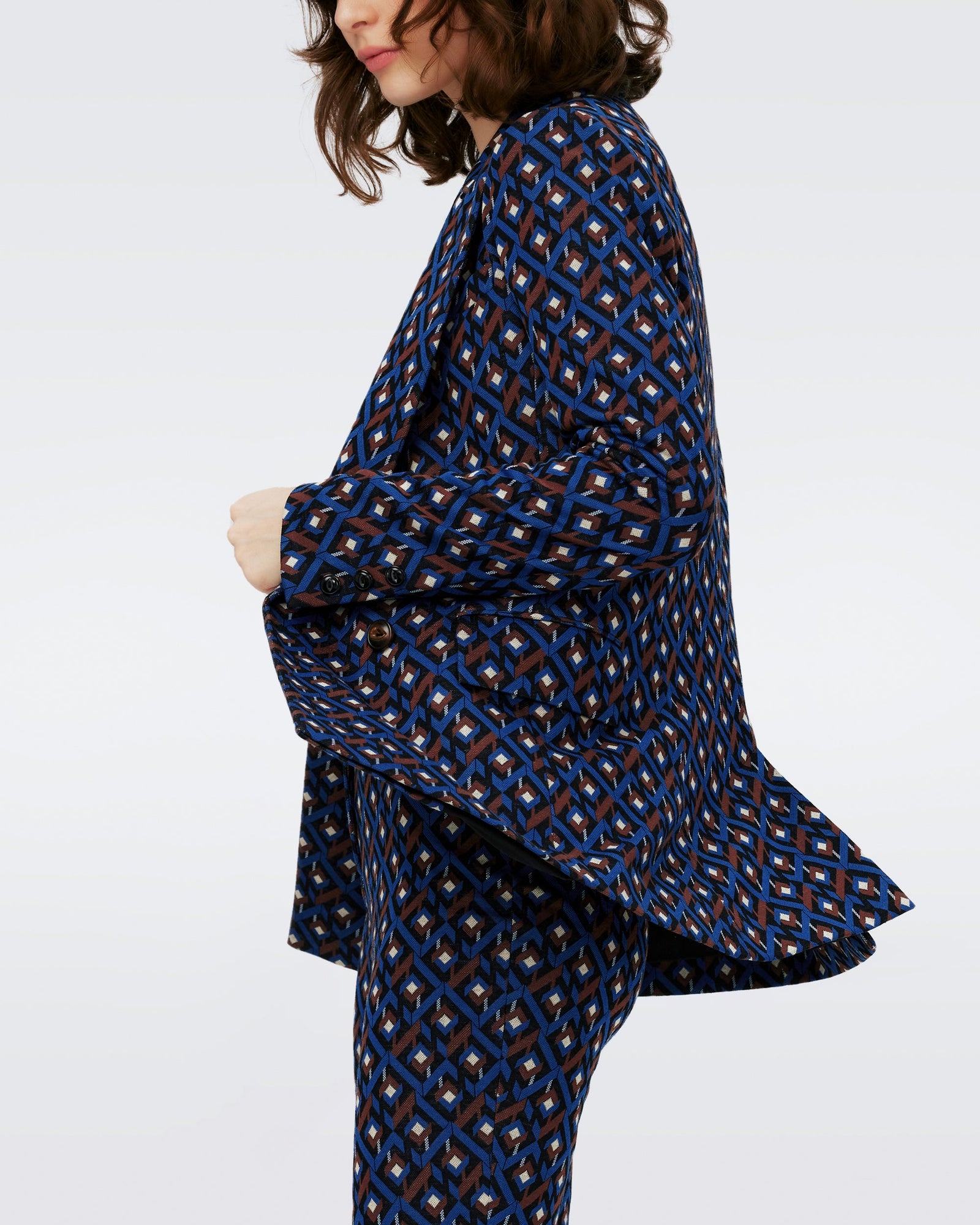 Bien Knit Jacquard Blazer