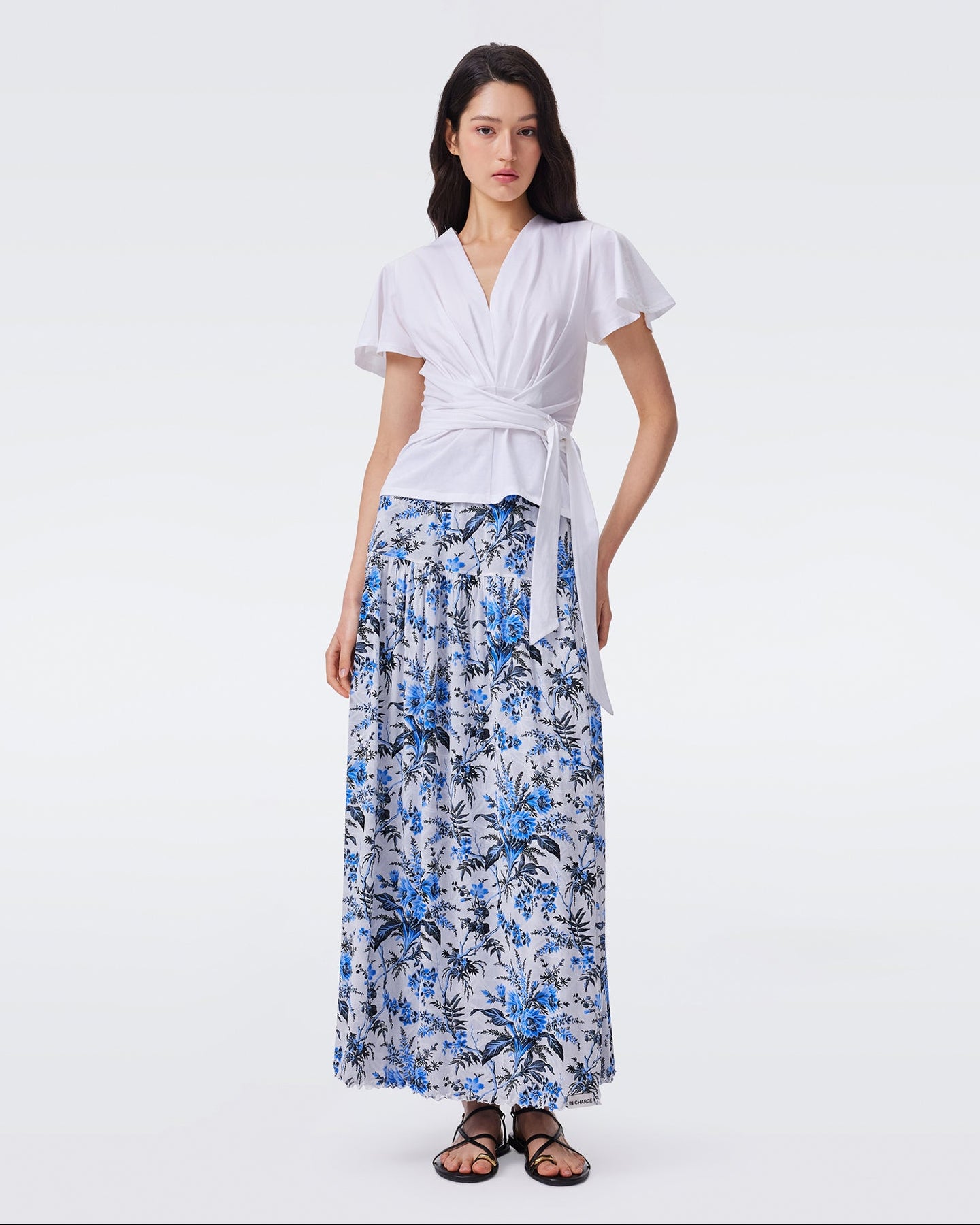 DVF KASSY REVERSIBLE SKIRT